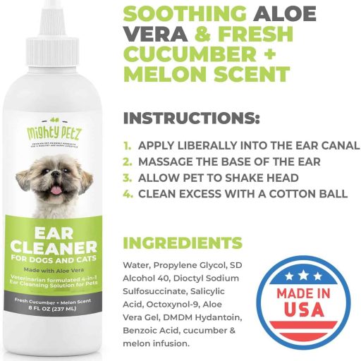 natural Dog Ear Cleaner solution