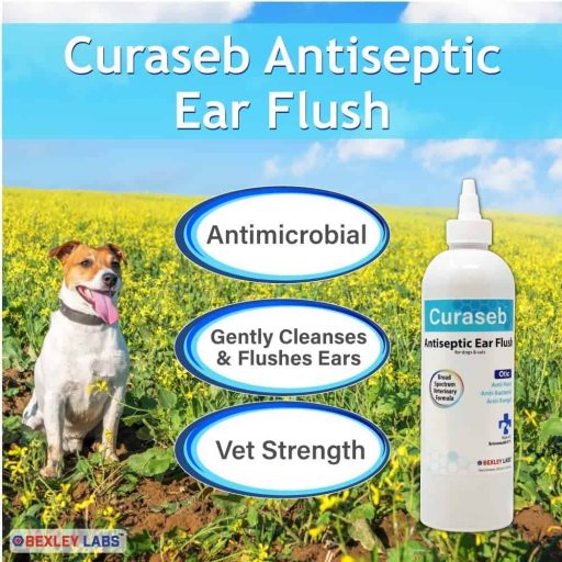 BEXLEY LABS Curaseb Dog Ear Infection Treatment